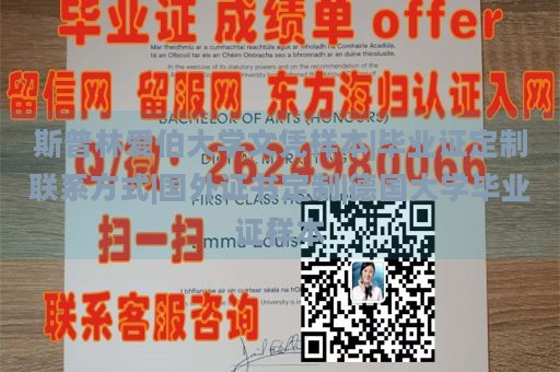 斯普林爱伯大学文凭样本|毕业证定制联系方式|国外证书定制|德国大学毕业证样本