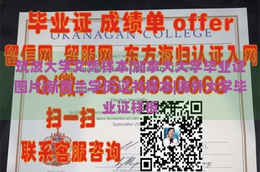 筑波大学文凭样本|加拿大大学毕业证图片|新西兰学历证书样本|海外大学毕业证样板