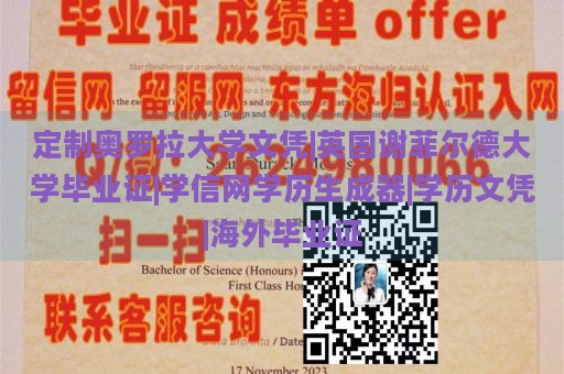 定制奥罗拉大学文凭|英国谢菲尔德大学毕业证|学信网学历生成器|学历文凭|海外毕业证