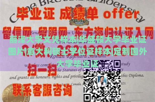 丽泽大学文凭样本|华盛顿大学毕业证图片|意大利硕士学位证样本|定制国外大学毕业证