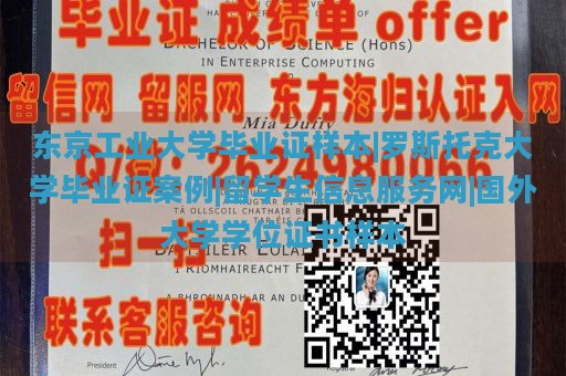 东京工业大学毕业证样本|罗斯托克大学毕业证案例|留学生信息服务网|国外大学学位证书样本