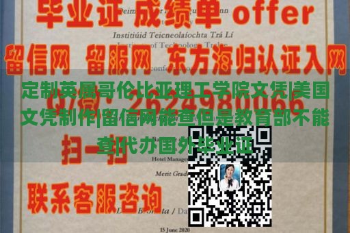 定制英属哥伦比亚理工学院文凭|美国文凭制作|留信网能查但是教育部不能查|代办国外毕业证