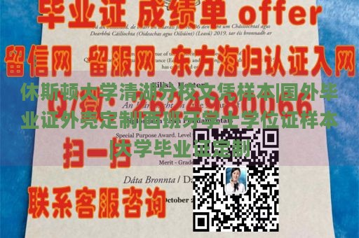 休斯顿大学清湖分校文凭样本|国外毕业证外壳定制|西班牙学士学位证样本|大学毕业证定制