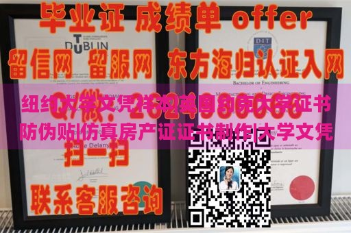 纽约大学文凭样本|英国约克大学证书防伪贴|仿真房产证证书制作|大学文凭