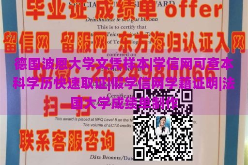 德国波恩大学文凭样本|学信网可查本科学历快速取证|假学信网学籍证明|法国大学成绩单制作