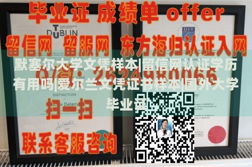 默塞尔大学文凭样本|留信网认证学历有用吗|爱尔兰文凭证书样本|国外大学毕业证