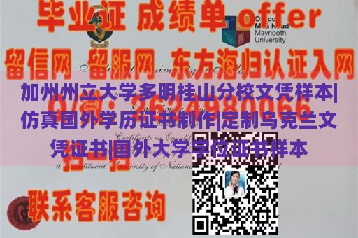 加州州立大学多明桂山分校文凭样本|仿真国外学历证书制作|定制乌克兰文凭证书|国外大学学位证书样本