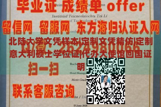 北陆大学文凭样本|定制文凭精仿|定制意大利硕士学位证|代办大使馆回国证明